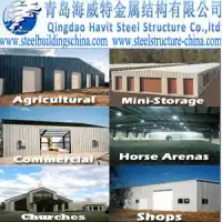Qingdao Havit Steel Structure Co.,ltd-Steel Workshop,Steel Warehouse,Steel Shed,Prefabricated Steel
